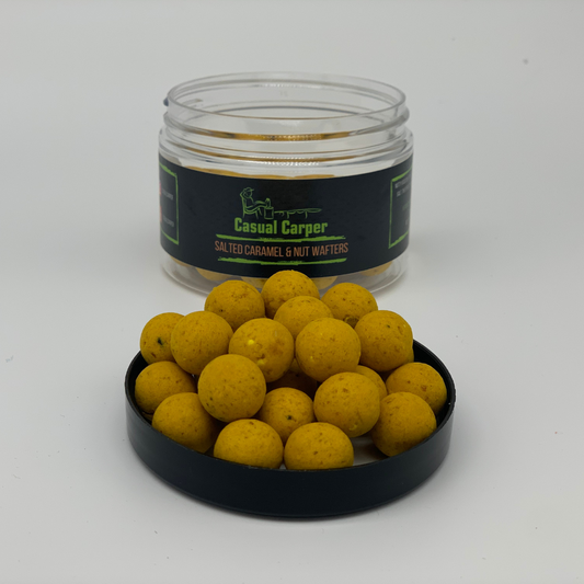 Salted Caramel & Nut Yellow Wafters (14MM)