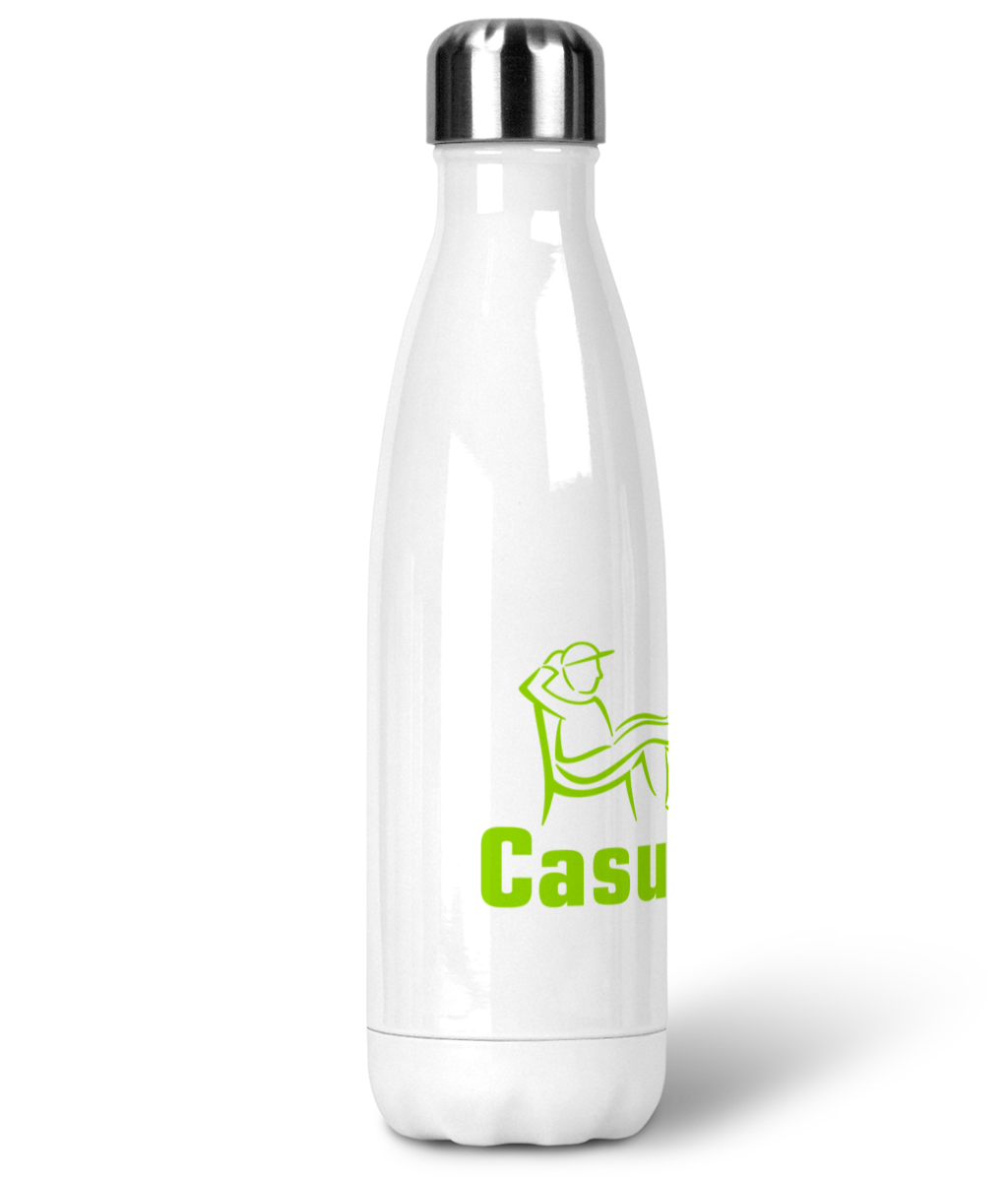 Casual Carper Stainless Steel Water Bottle
