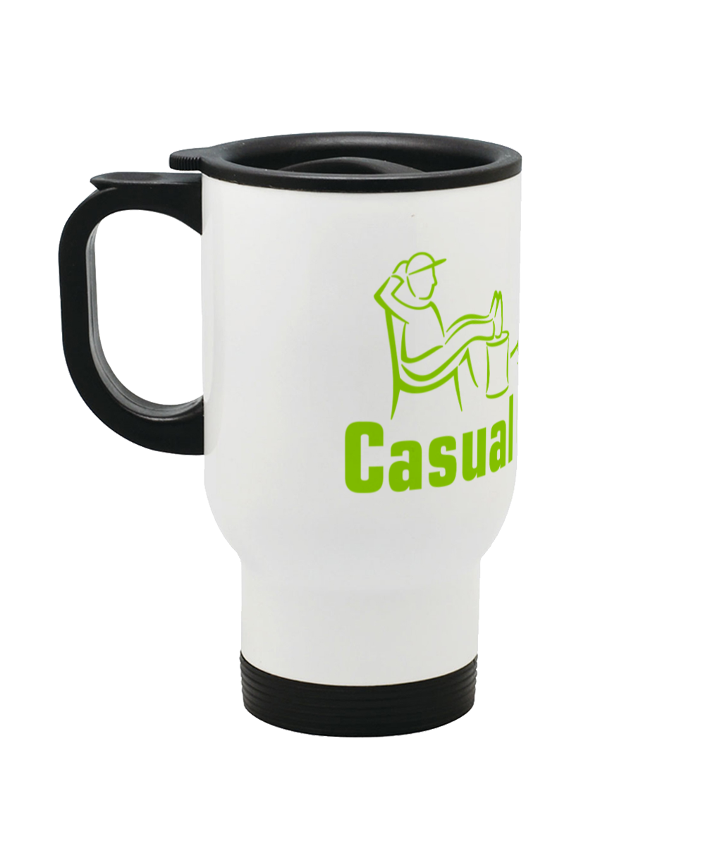 Casual Carper Stainless Steel Travel Mug